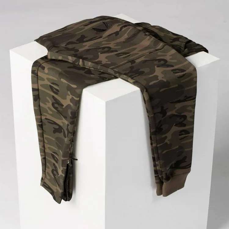 小脚裤长裤肌肉运动男休闲训练透气健身迷彩裤新款兄弟跑步修身