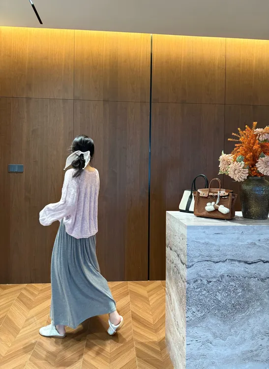 【余川】秋季新款山羊绒+绵羊毛高级感百搭时尚针织衫 YY622