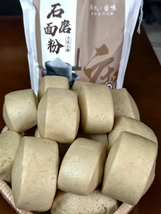 正宗河南农家地锅馒头麦香味浓郁记忆里的味道（12个）