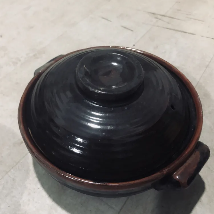 五厂砂锅口径21.5高8（微瑕完美者勿拍）