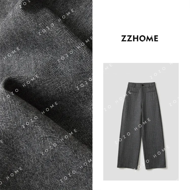 【ZOZO HOME】“松弛漫旅”系列30精纺羊·毛肌理感ol裤q170353p