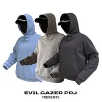 EVIL GAZER 分割解构连帽卫衣