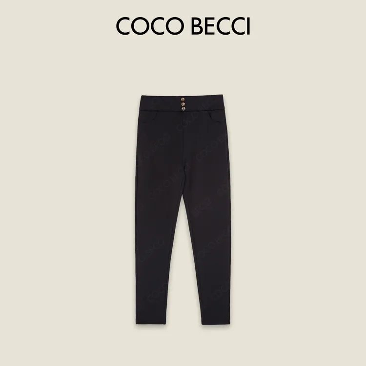 COCO BECCI 90白鹅驼绒保暖御寒高腰深裆鹅绒裤CFXYD361119