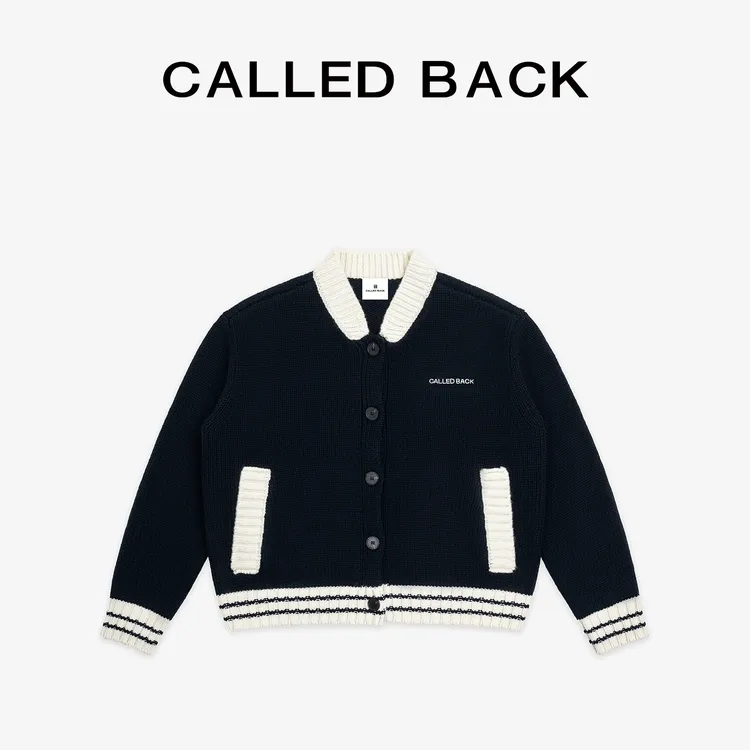 CALLED BACK【慵懒都市】复古宽松圆领经典款时尚百搭休闲外套