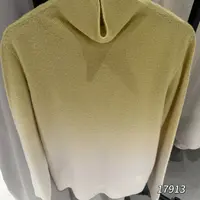 17913（部分无水洗唛介意慎拍）WANGDAN高领吊染渐变无缝长袖针织衫