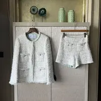 【月光恋人】香香旗下法国嵿奢粗花呢手工坊ACT3琉璃彩纱外套