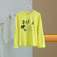 【半价q仓-唐长老自营】货号92885童装新款长袖T恤FLT01-80