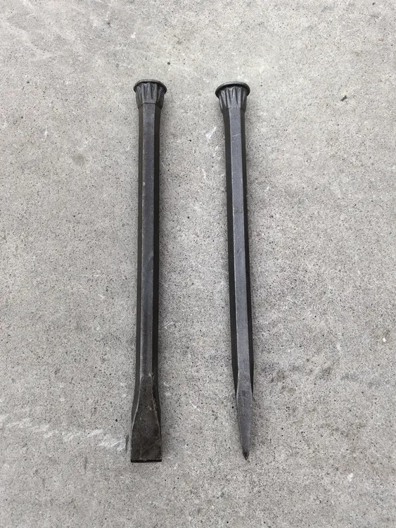 【买一送一】水泥凿子扁头凿样冲冲子石匠锤子石工凿钎子