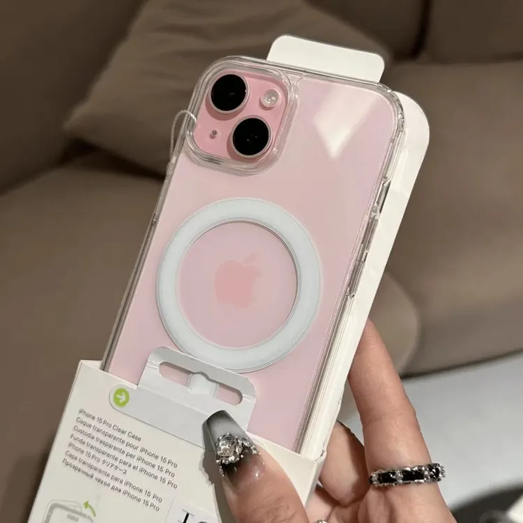 Magsafe磁吸适用苹果17pro手机壳新款iPhone16promax透明13高端14