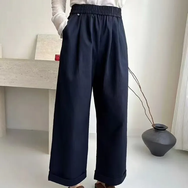 培培自留早秋款烟管裤