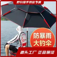 勇哥/钓鱼伞户外遮阳伞 防晒防雨防风加粗大垂钓大伞钓鱼专用伞