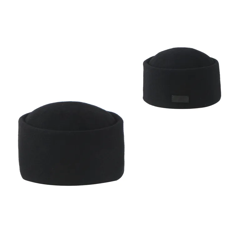 MOSSANTAW25 秋冬新款 经典Pillbox Hat 药盒帽 