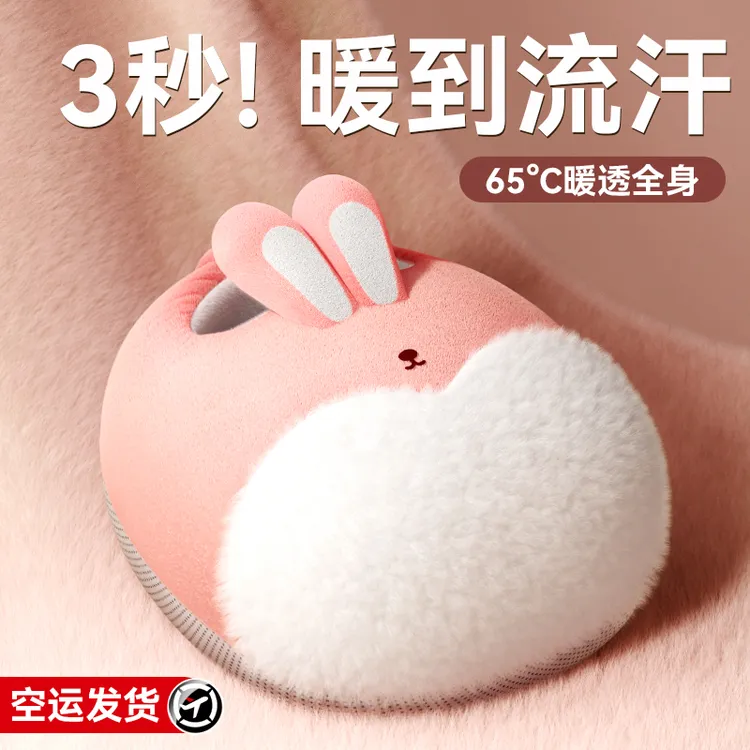 2025新款暖脚神器充电暖脚宝办公室桌下被窝保暖捂足可拆洗热水袋