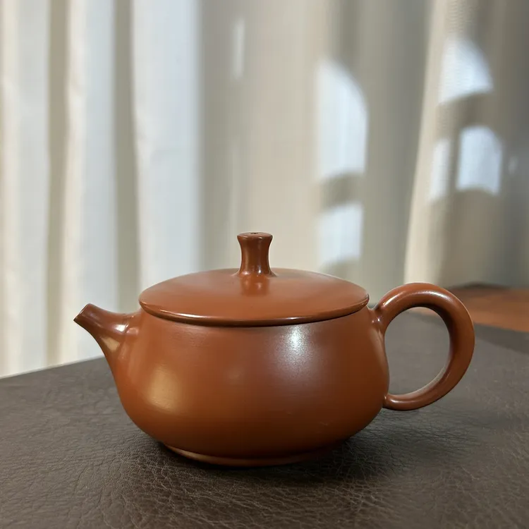 广源壶朱泥潮州手拉壶全手工功夫茶具家用精品泡茶壶纯手工