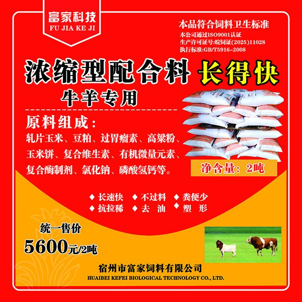 牛羊高蛋白精料补充料颗粒饲料