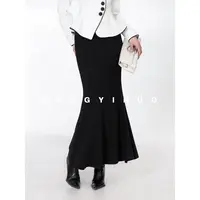 MD定制·依诺【人鱼美人】2025新款显瘦气质时尚百搭包臀鱼尾半裙