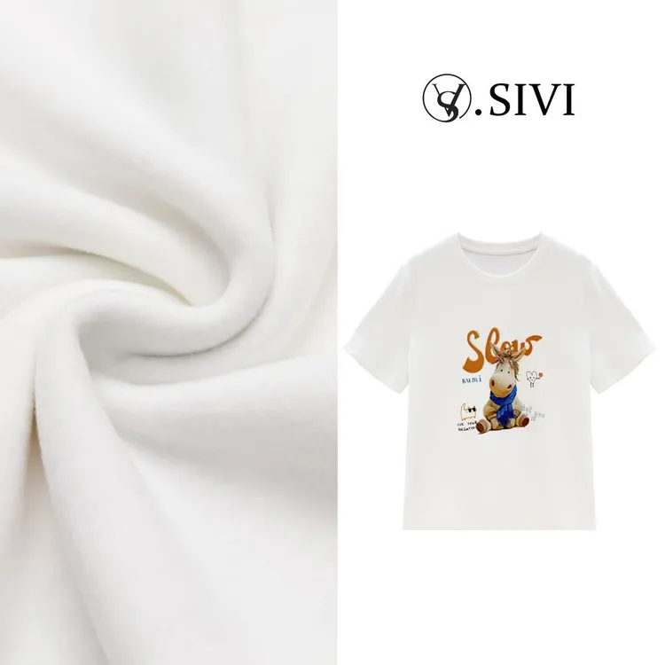 熙薇【非驴非马】2025秋冬新款时尚百搭休闲气质T恤上衣H6268