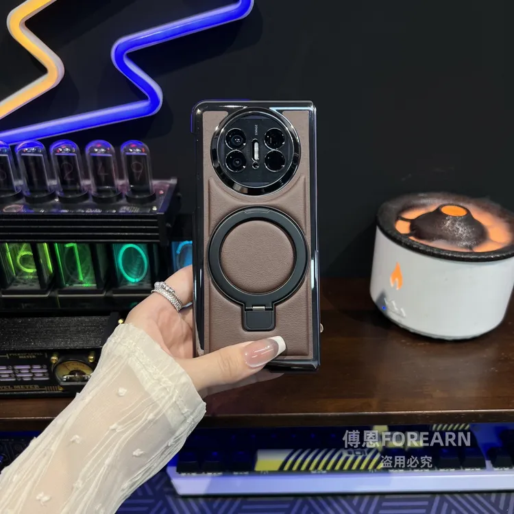 适用于华为matex5手机壳支架折叠屏matex6保护套matex3新款x6创意