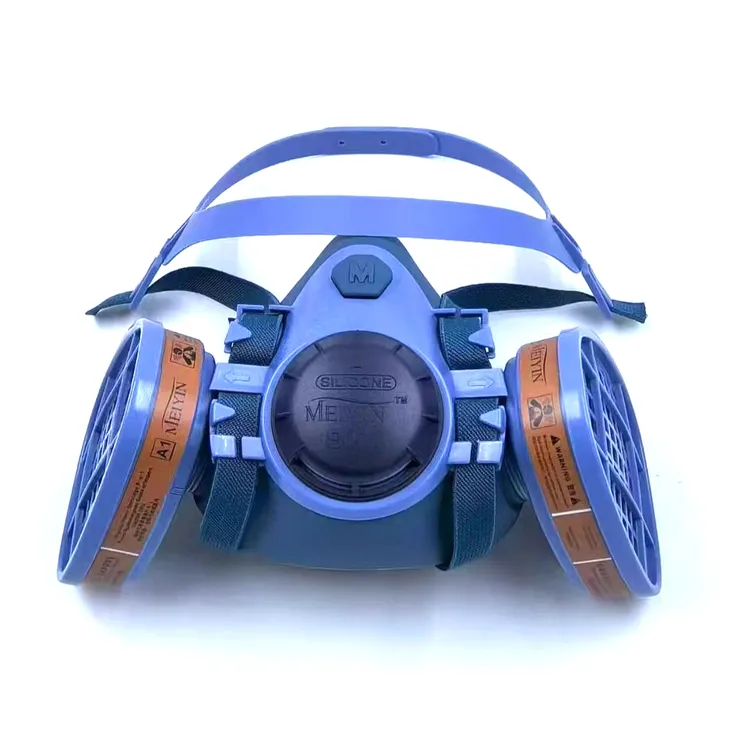 魅映s007液态硅胶型防毒面具