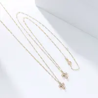 【举石臻选】TA0915-1204-18钻石项链18k（一件/多样性发）H