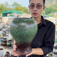 紫砂花盆口16高27（一个牛油果美人鱼