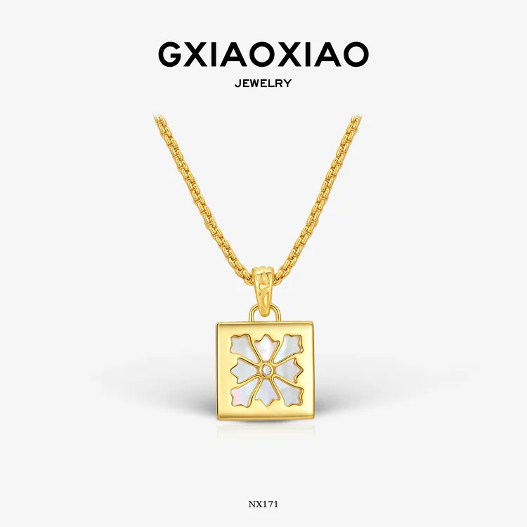 G XIAOXIAO 法式气质高级感项链 NX171新年礼物
