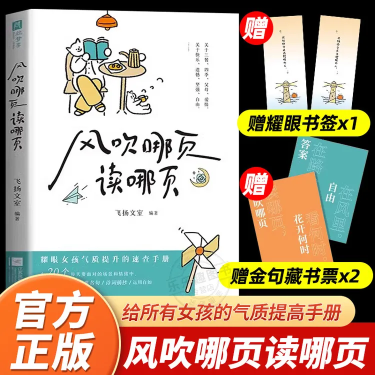 风吹哪页读哪页正版每个人都会面对的场景有关于情绪的答案之书解