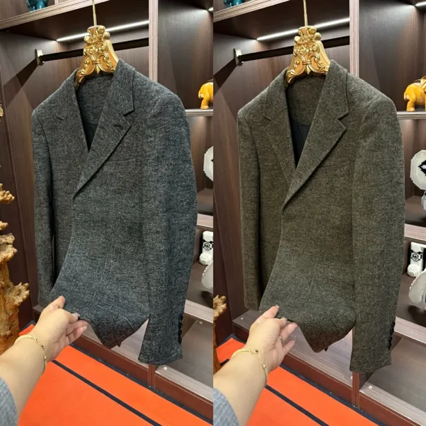 「星漓轻奢出品」8102/XINGLI/2025/高端欧货羊毛混纺修身西服