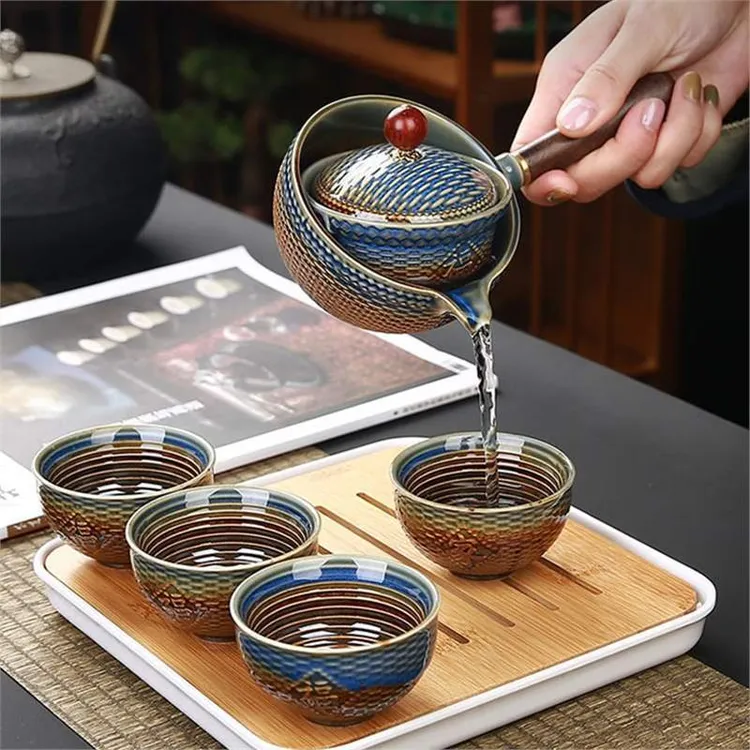 茶具小套懒人自动泡茶神器泡茶壶便携式旅行茶具套装家用日式简约