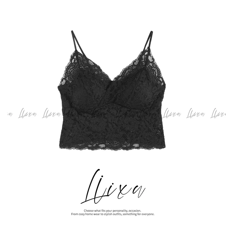 liixu春秋蕾丝舒适打底背心吊带美背百搭女L51BX132