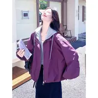 【冲锋衣】秋冬季时尚高档外套设计感时装女装服装9653-1[XSLF]J