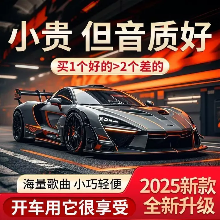 【2025年新款】车载音乐U盘 歌单音质新升级 进口芯片 母带音源灌录