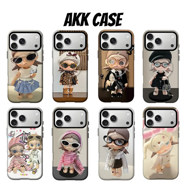 AKK正版合集韩国进口菲林二合一防摔手机壳适用苹果17PM16P15PM14