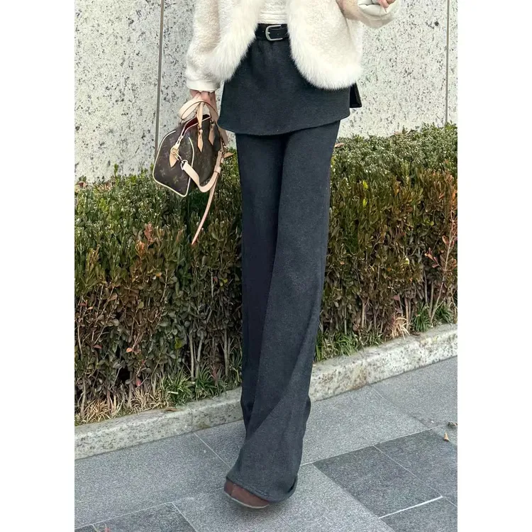 【美式辣妹微喇裤】小允姐姐2025新款气质时尚微喇裤