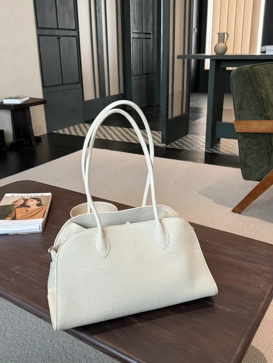 【TR-长柄腋下包】row系shoulder12新款牛皮单肩包 内里羊皮托特包