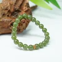 【小北好物】和田玉DIY单圈手串约8mm【多样性发一件】2QH10X904