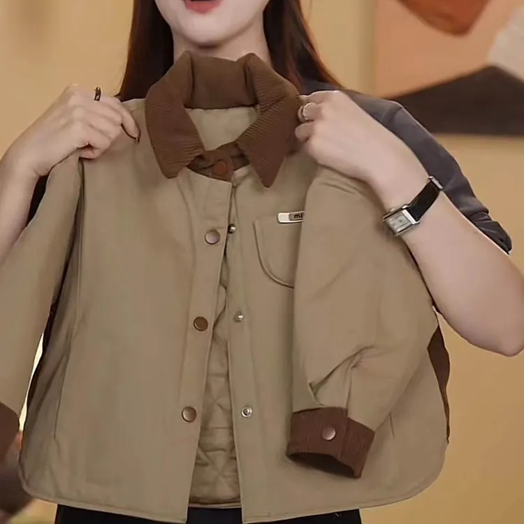 2367韩系棉服外套男女童时尚