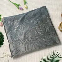 清-汤圆吖休闲印花毛毯双面加绒盖毯BY011