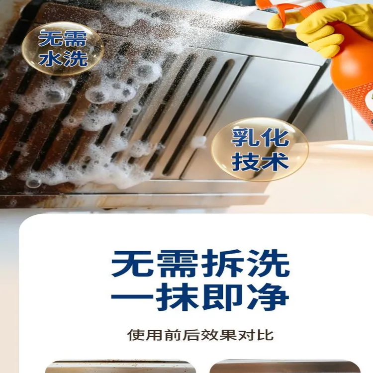 厨房重清洗剂油污净强力去油渍抽油烟机家用商用重油污会议清洁剂