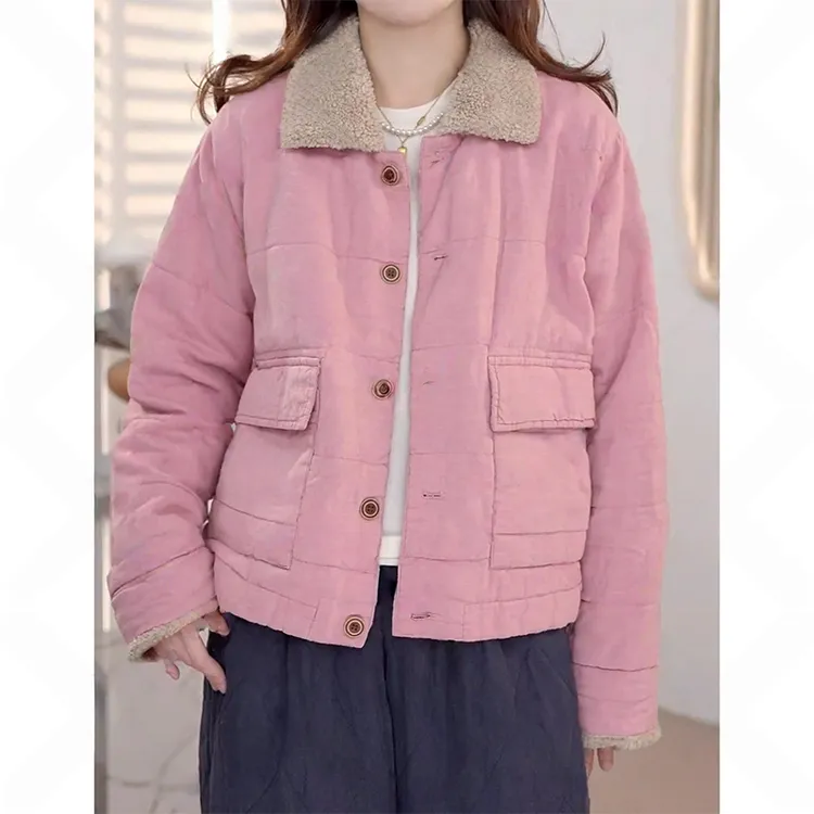 2025冬时髦冬装显瘦棉服女保暖洋气小个子时尚百搭加厚潮流外套