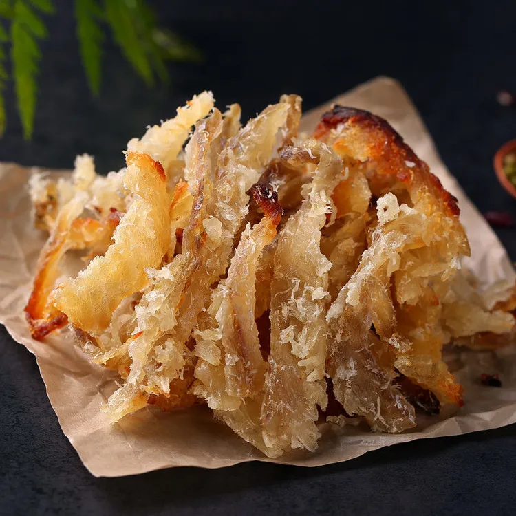 烤鱼肉青岛特产鳕鱼肉干海鲜干货零食