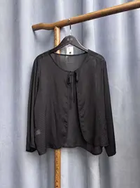 2025夏季新款时尚百搭桑蚕丝披肩短款外套女A118