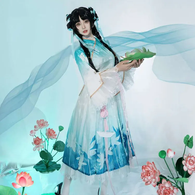 cos王者荣耀西施诗语江南cosplay服王者荣耀cos服装清仓cos
