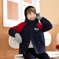 【官方旗舰】Levi's李维斯秋冬新款儿童童装保暖风衣R236