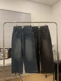 来自SIMPLE家的质感无需多说！某保169！小众品牌口袋牛仔裤男女