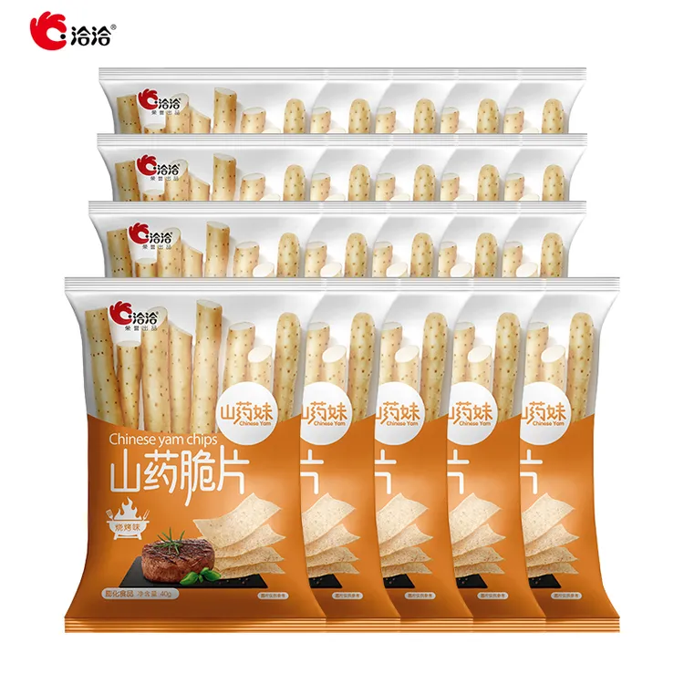 洽洽山药妹山药脆片烧烤味40g*10-DB(qc）