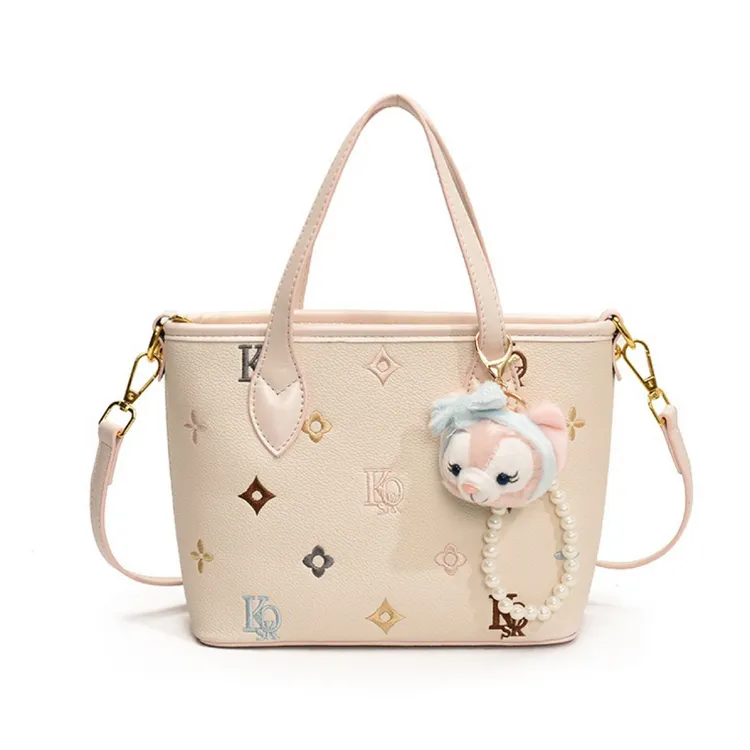 甜美风时尚优雅风可爱风单肩包便当包学院风单肩手提包