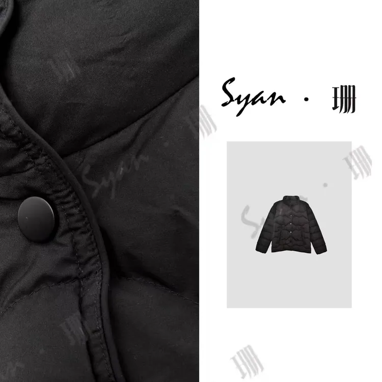 Syan【冬巡者】2025新款冬季时尚百搭小众高级轻奢设计款羽绒服