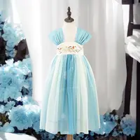 女童公主风2025夏款汉服时尚民族汉服