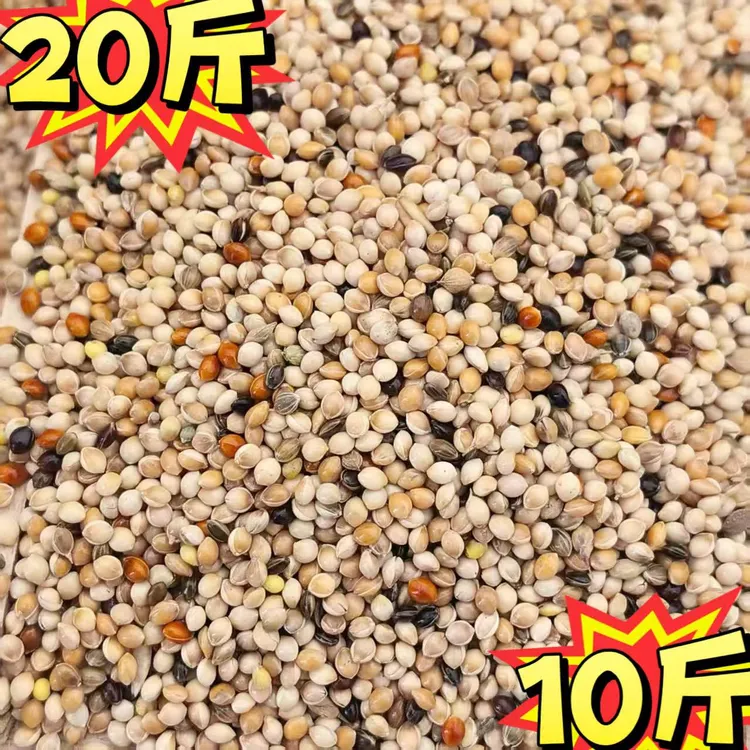 20/10斤杂黍子虎皮牡丹玄凤中小型鹦鹉鸟食饲料混合鸟粮包邮